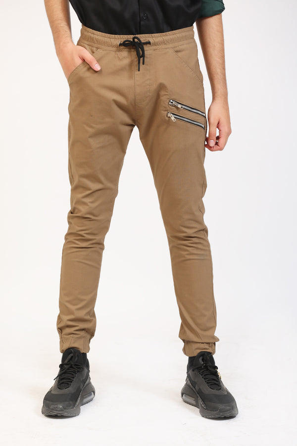 Brown Jogger Trousers